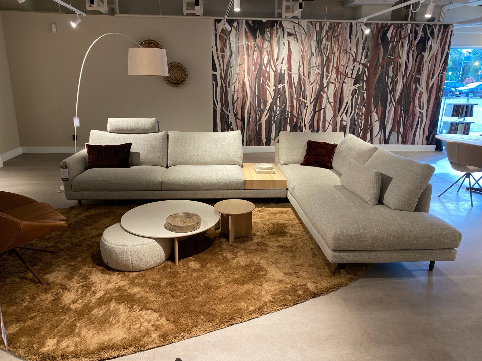 Hoekbank Elliot van Design on Stock - 360x258cm, Hoekbank, Ophalen of Verzenden, Vierpersoons of meer, 300 cm of meer