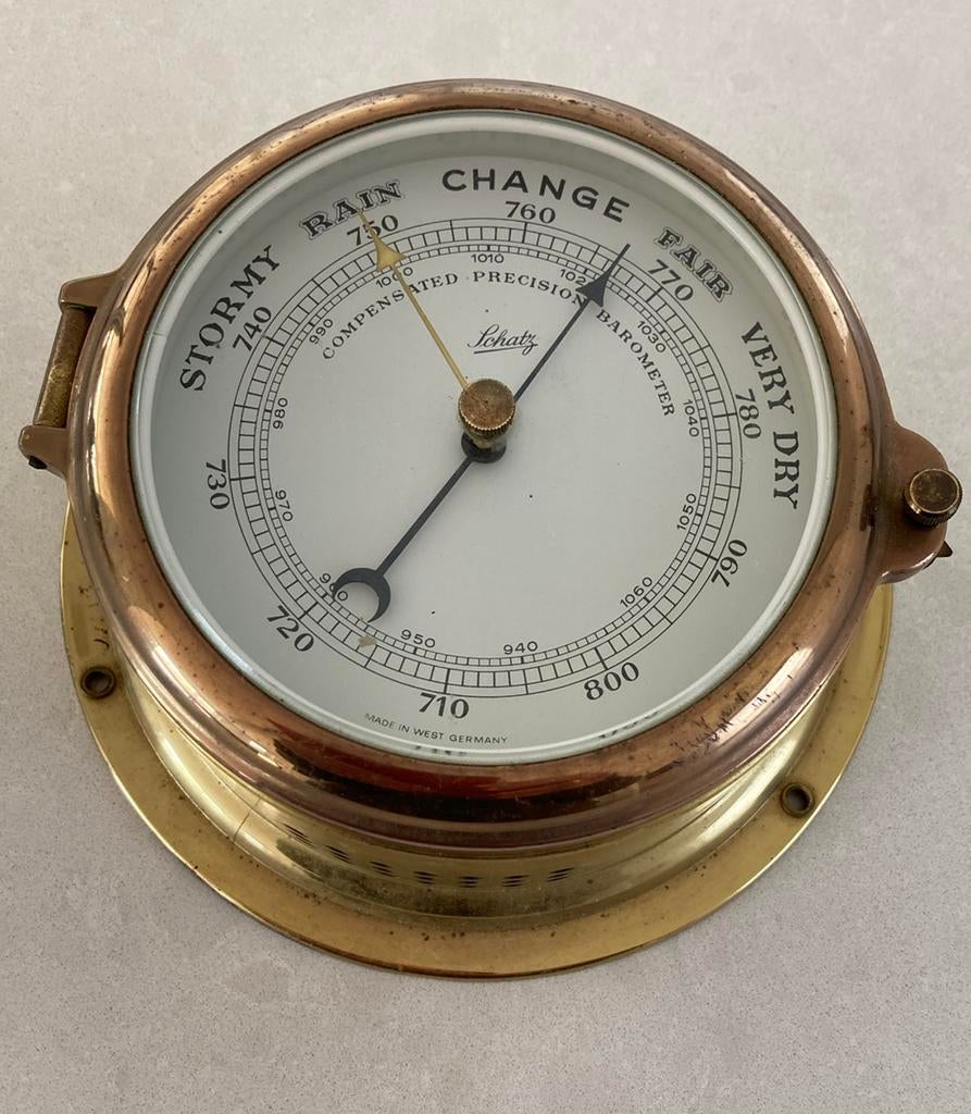 Vintage barometer, Verzenden, Gebruikt, Vintage