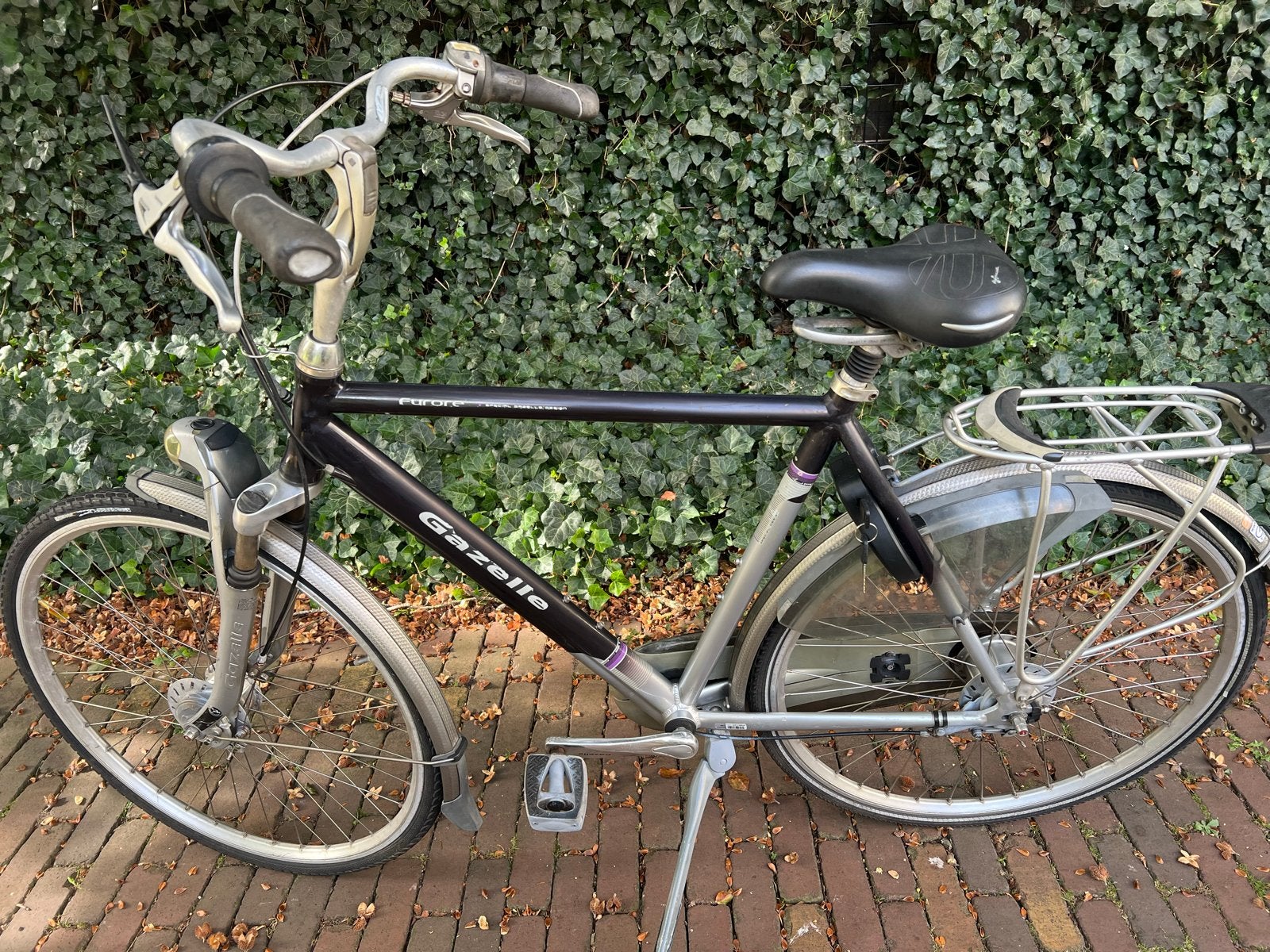 Gazelle herenfiets met 8 versnellingen, 57 cm, Ophalen, Gebruikt, Velgrem, Versnellingen