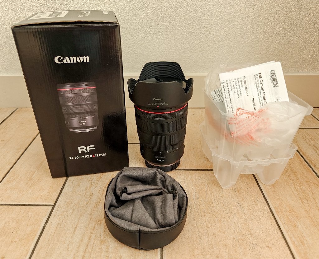 Prachtig Canon RF 24-70mm F/2.8L IS USM objectief te koop, Audio, Tv en Foto, Fotografie | Lenzen en Objectieven, Canon, Canon RF