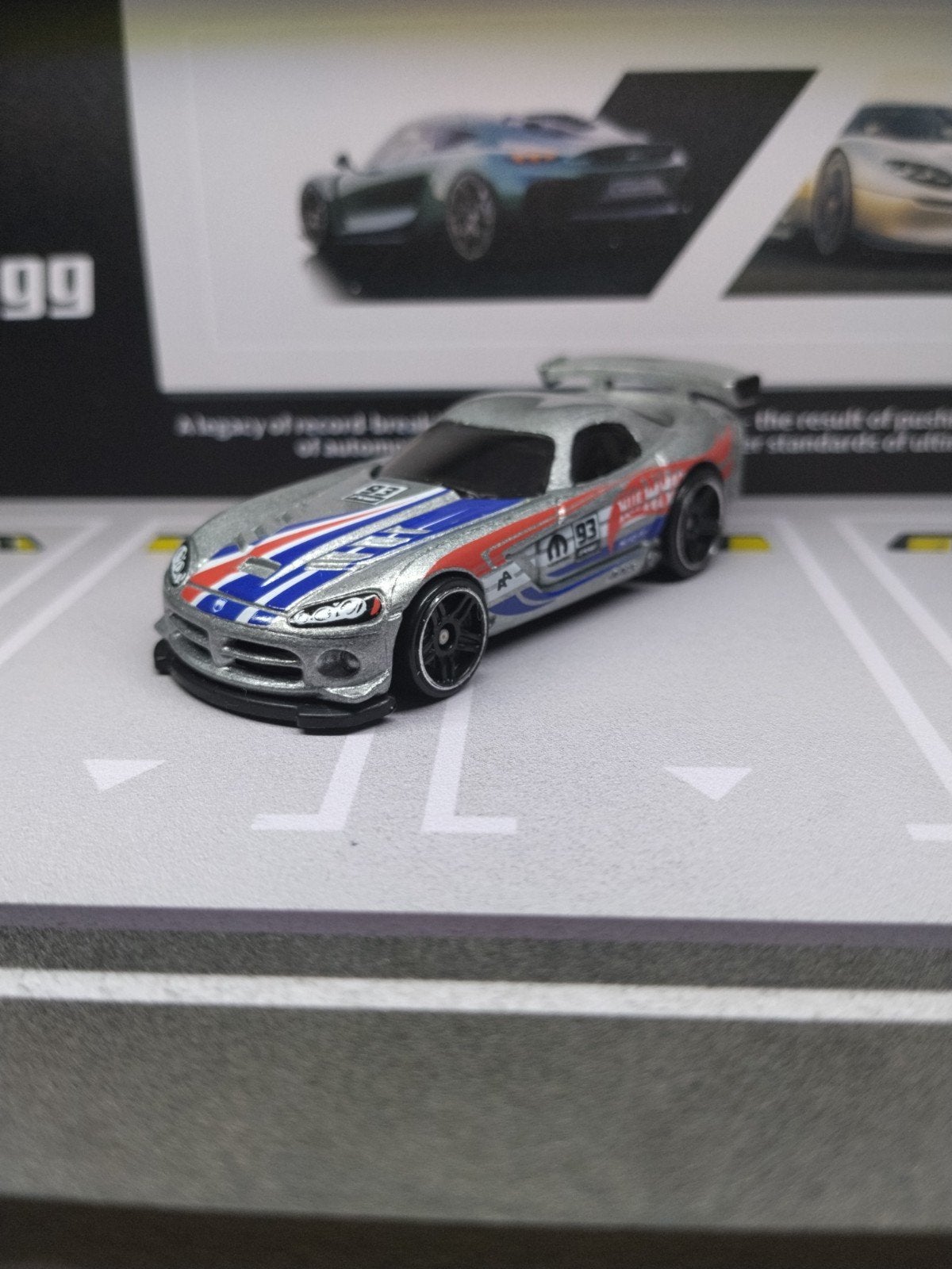 Hotwheels dodge viper SRT 10 acr hot wheels, Ophalen of Verzenden, Nieuw, Auto