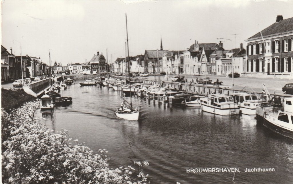 BROUWERSHAVEN Jachthaven, Verzenden, 1960 tot 1980, Ongelopen, Zeeland
