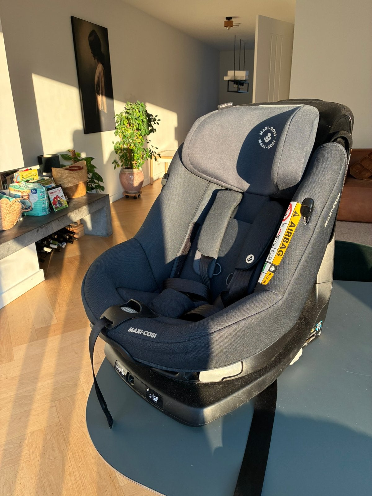 Maxi Cosi Assist Fix Plus, Ophalen, Zo goed als nieuw, Isofix, 0 t/m 13 kg