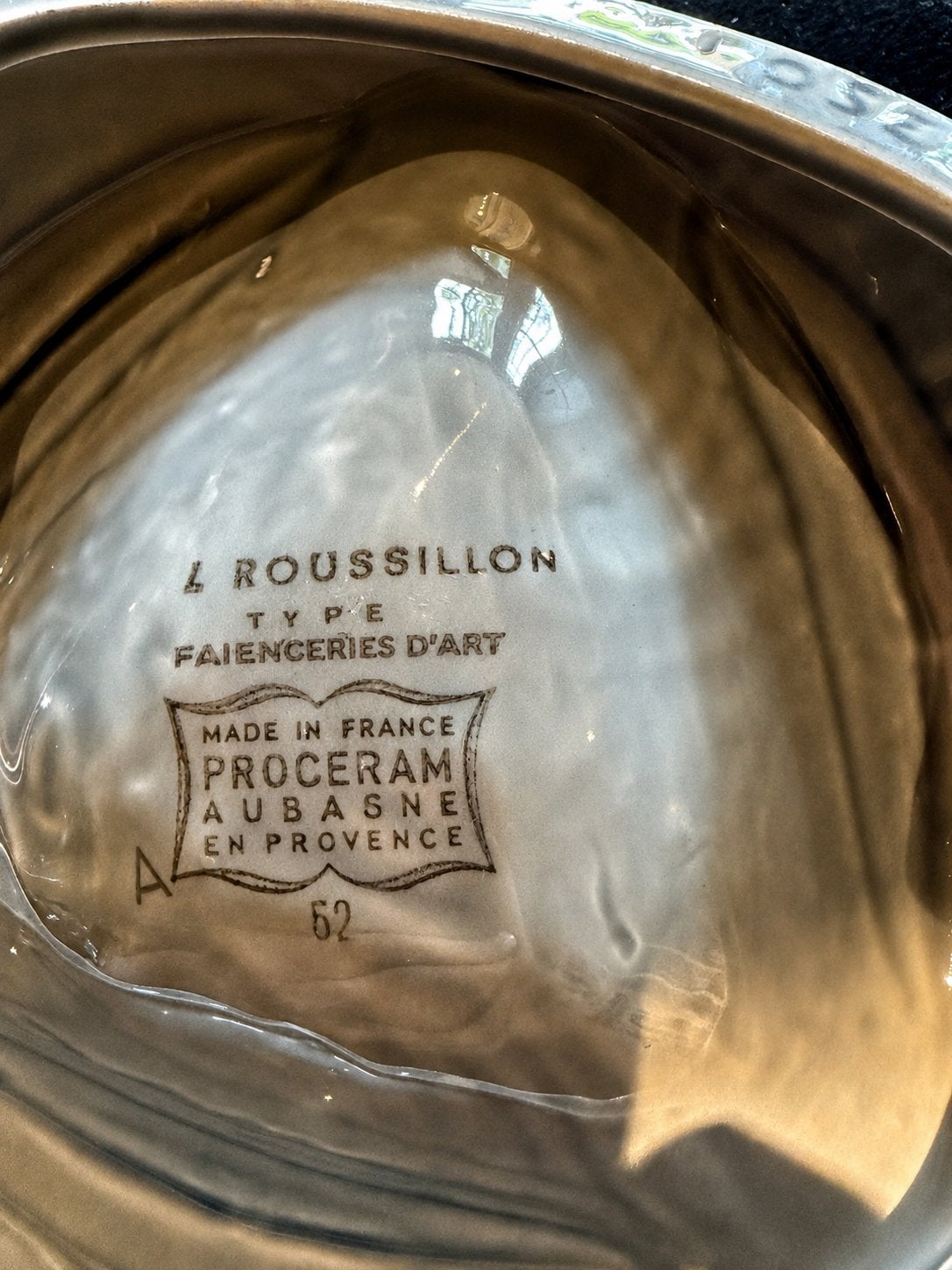 Vintage Remy Martin Cognac asbak/schaal - Procéram Aubagne, Antiek en Kunst, Antiek | Keramiek en Aardewerk, Ophalen of Verzenden