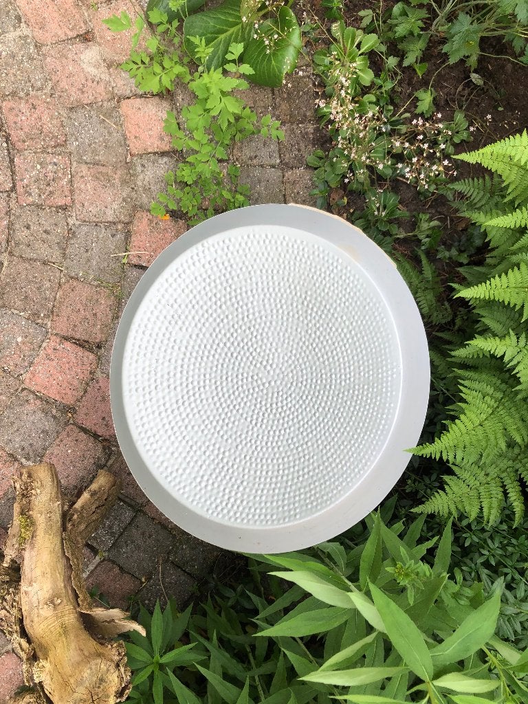 Dienblad, Ophalen, Zo goed als nieuw, Rond, Metaal