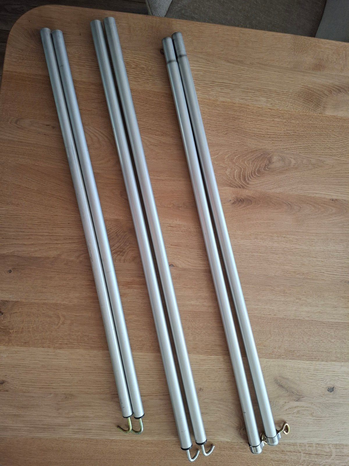 Tentstokken 28 mm aluminium., Ophalen, Gebruikt