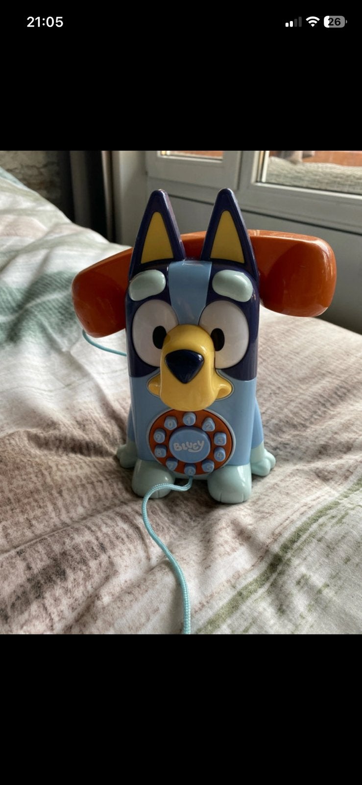 Bluey telefoon, Ophalen of Verzenden, Zo goed als nieuw, Met geluid