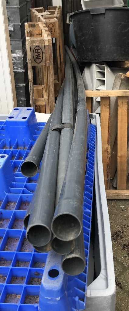 PVC buis, drukbuis, afvoerbuis, Ø50 mm, lengte 5 meter, Doe-het-zelf en Verbouw, Buizen en Afvoer, Ophalen, Pvc, Nieuw, 4 tot 6 meter