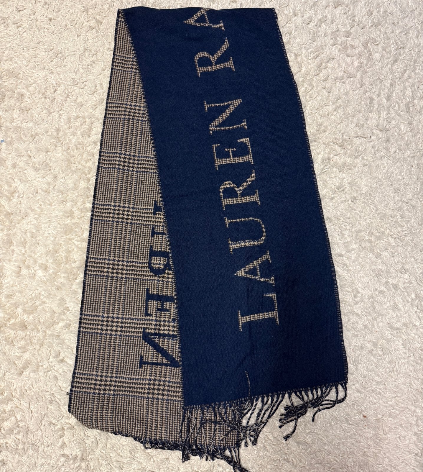 Lauren Ralph Lauren Sjaal -  nieuw, Ophalen of Verzenden, Zo goed als nieuw, Maat 38/40 (M), Sjaal