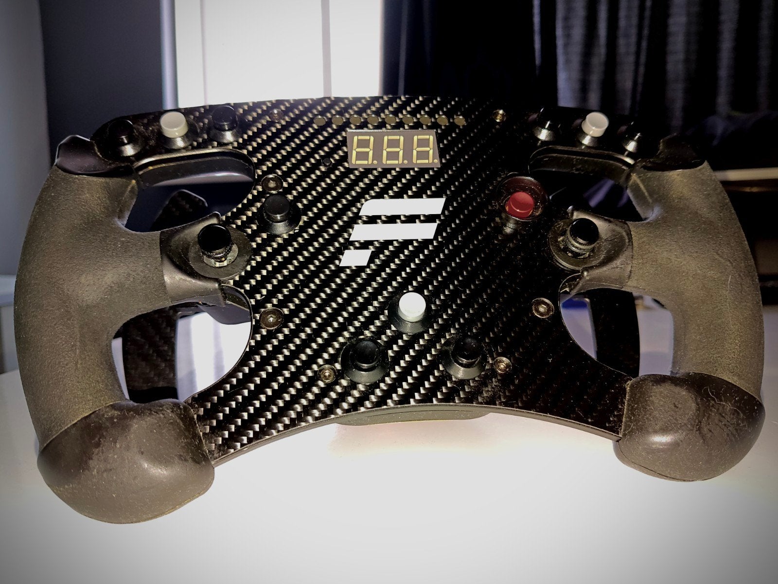 Fanatec F1 Clubsport Formula Carbon stuur + QR1, Racestuur, Ophalen of Verzenden, Zo goed als nieuw, PC