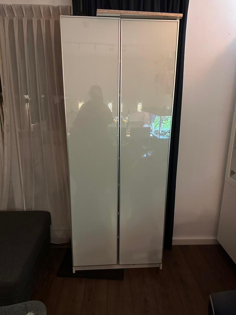 2 Glazen deuren voor Ikea Billy Morebo, Huis en Inrichting, Kasten | Boekenkasten, Ophalen, Overige materialen, Gebruikt, 200 cm of meer