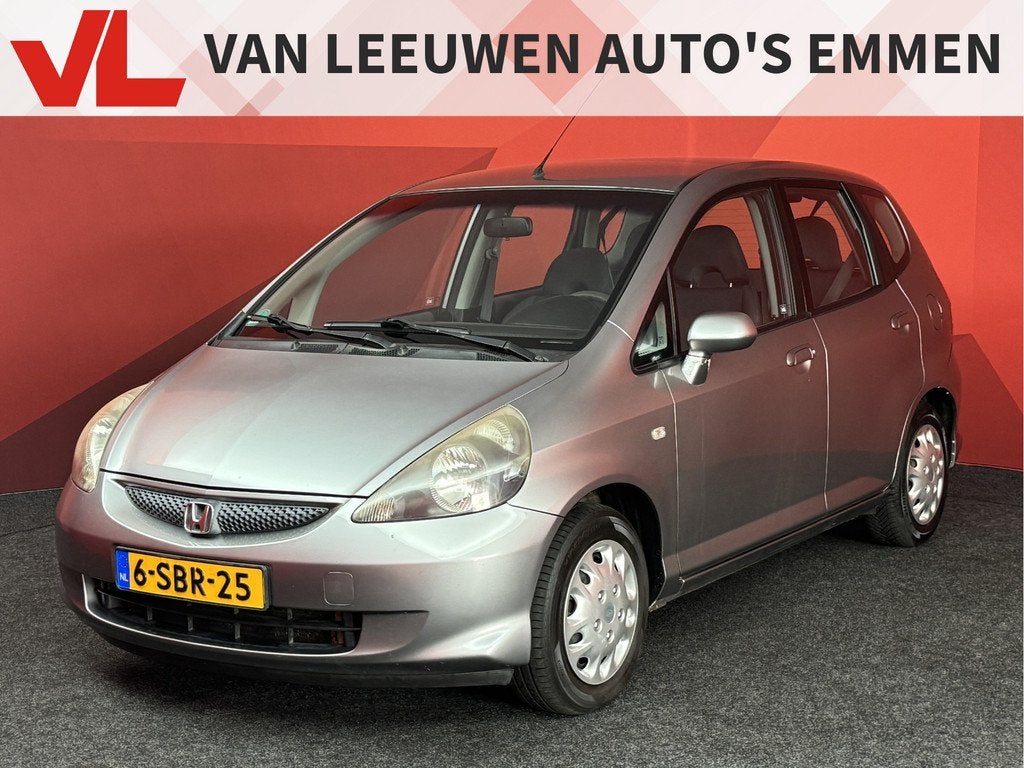 Honda Jazz 1.2 S Mooi | Airco | Trekhaak | Volledig Onderhou, Auto's, Honda, Voorwielaandrijving, Zwart, 4 cilinders, Bedrijf
