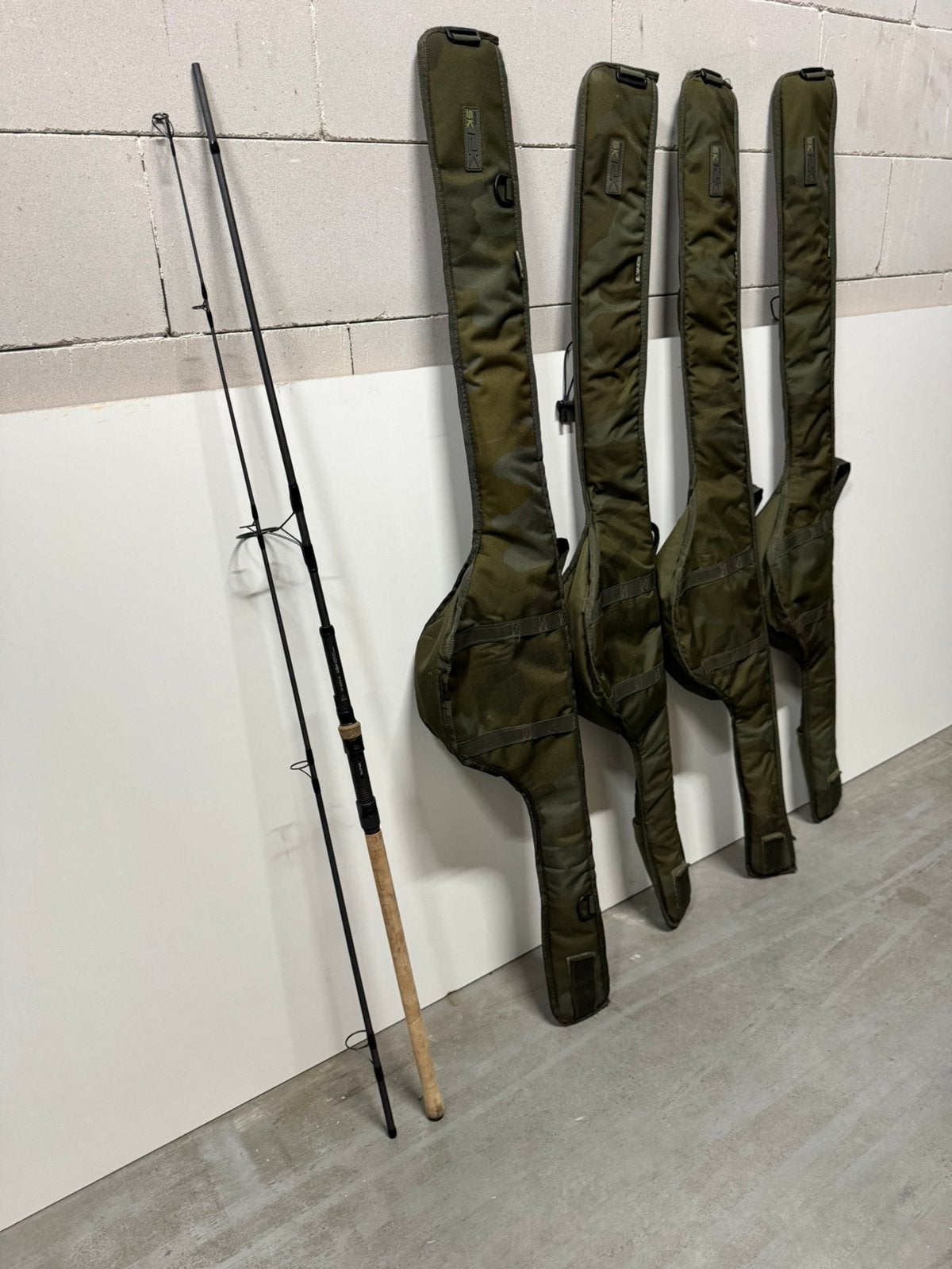 4x Sonik Xtractor Pro 10 feet 3.25 lb met kurk handgreep, Ophalen of Verzenden, Zo goed als nieuw, Werphengel