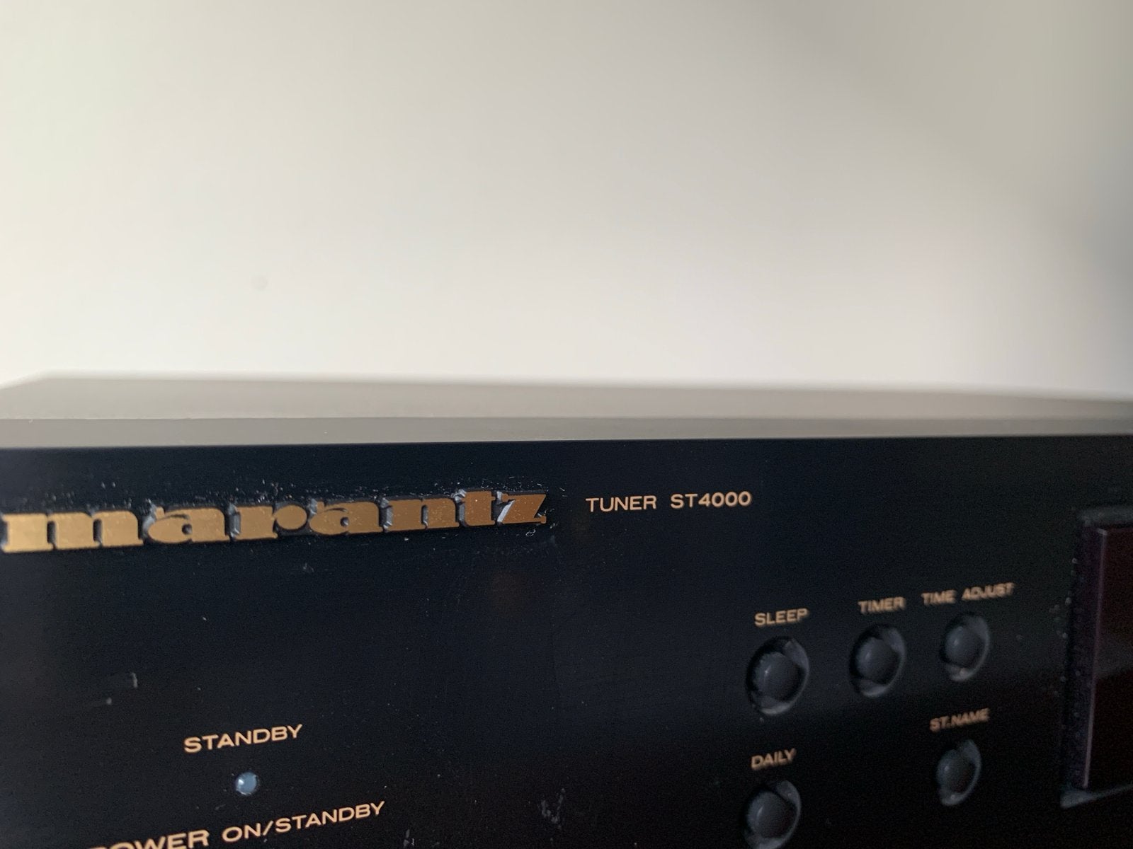 Marantz ST4000-N1B Tuner - Hoogwaardige FM/AM Radio, Ophalen of Verzenden, Zo goed als nieuw