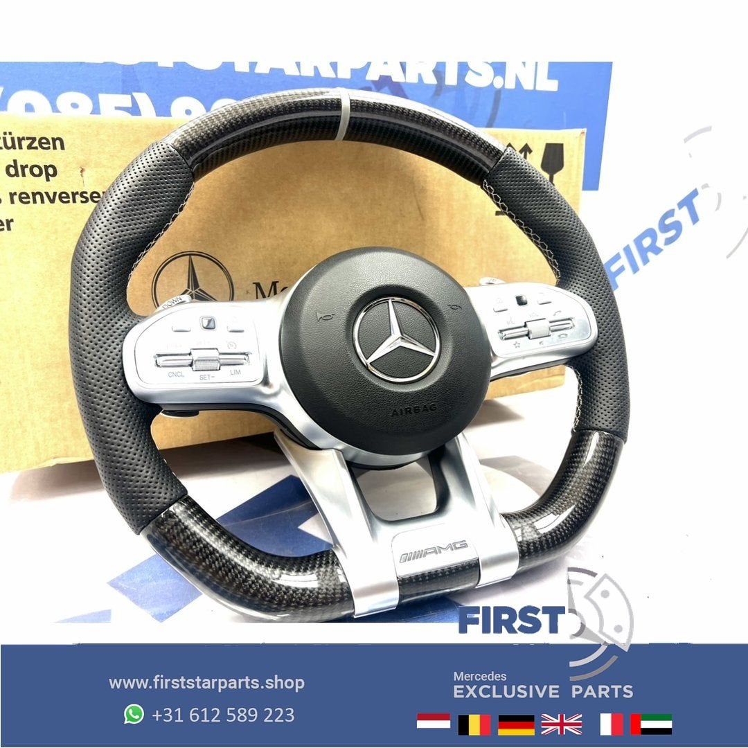 2020 AMG CARBON STUUR + AIRBAG A45 CLA45 C63 E63 GLC63 GLE63