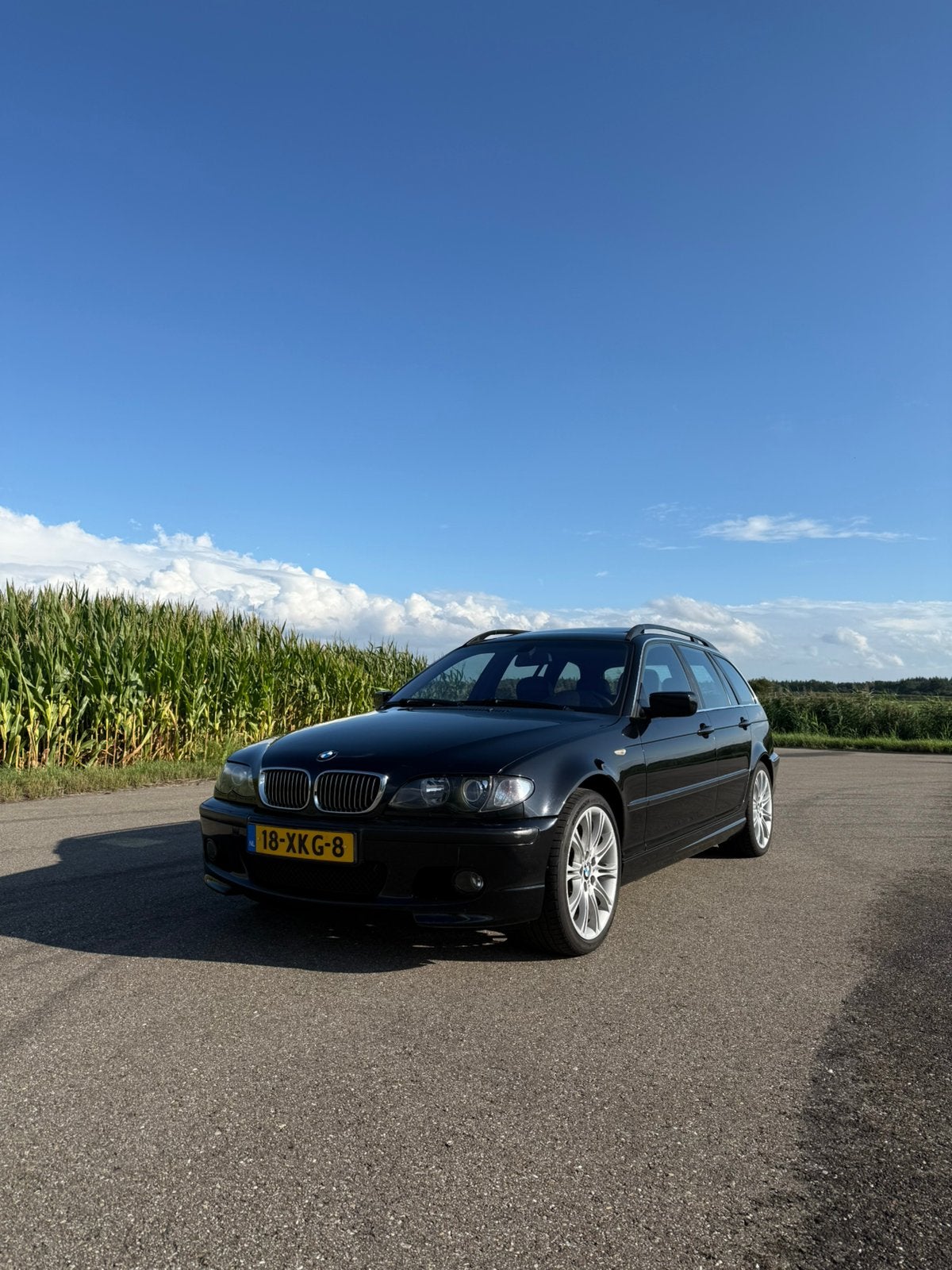 BMW 3-serie e46 325i touring Executive M-sport, Auto's, BMW, Automaat, Achterwielaandrijving, Zwart, 10 km/l