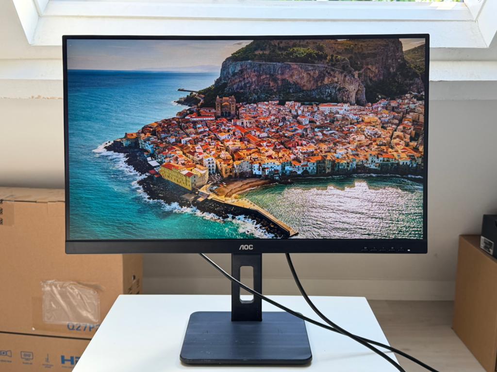 AOC Q27P2Q 27 inch 1440p 75hz Monitor, Computers en Software, Monitoren, Ophalen, HDMI, Zo goed als nieuw, 61 t/m 100 Hz