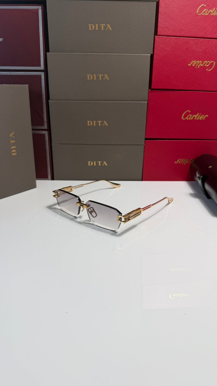 Dita hyperlux-3000 bril, Overige merken, Zwart, Ophalen of Verzenden, Zo goed als nieuw