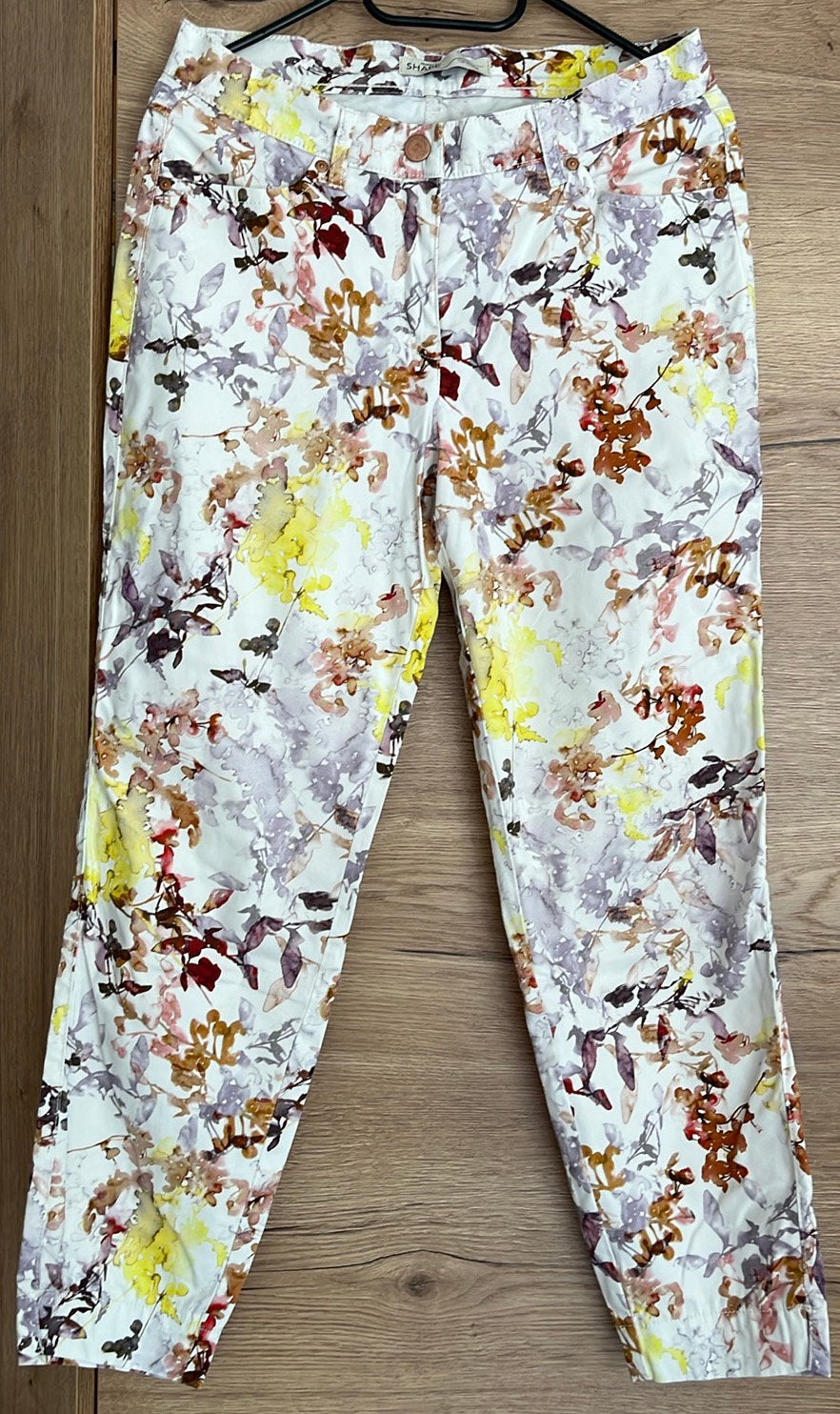 Fleurige zomerbroek maat 38, Ophalen of Verzenden, Zo goed als nieuw, Maat 38/40 (M), Lang