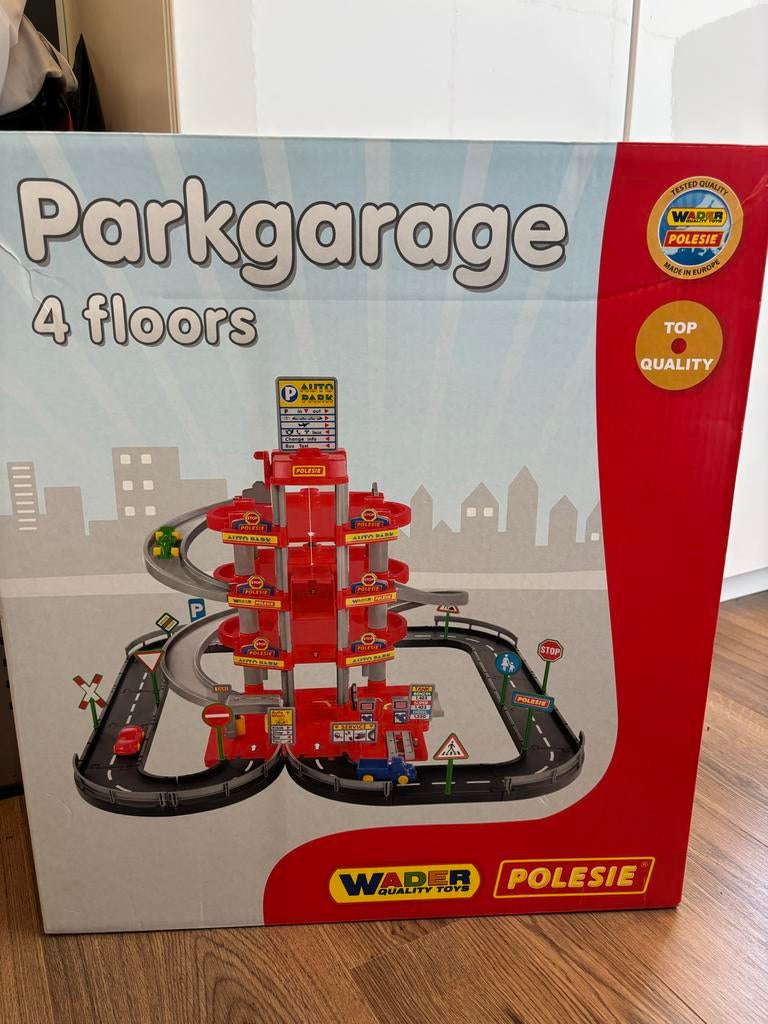 Wader Polesie Parkeergarage 4 Verdiepingen met Wegdelen, Ophalen, Gebruikt, Overige merken