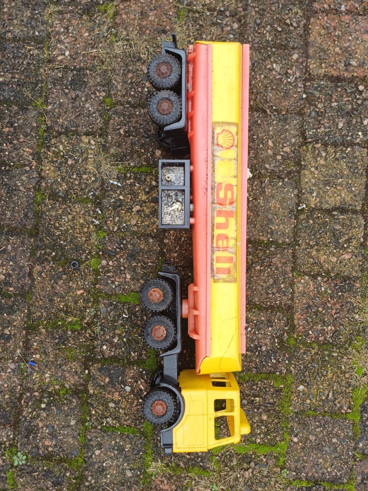 Vintage Hammer Scania 140/141 Shell Tankwagen West-Duitsland, Ophalen of Verzenden, Gebruikt