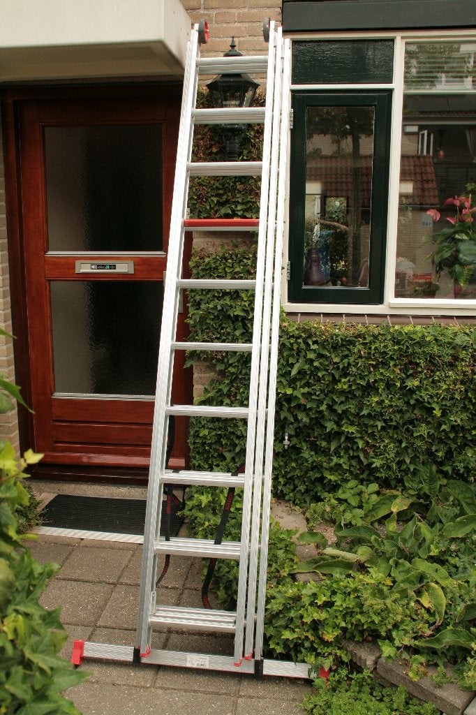 Altrex Reformladder 3 x 9 treden, Ophalen, Zo goed als nieuw, Ladder, Opvouwbaar of Inschuifbaar