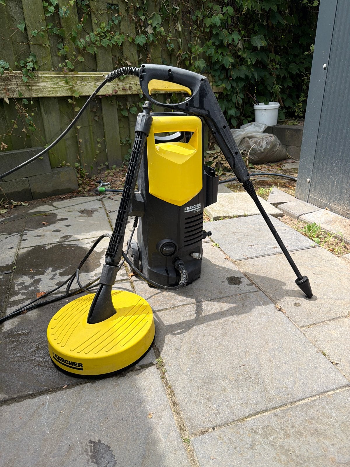 Kärcher K2.900 hogedrukreiniger met terrasreiniger, Ophalen, Gebruikt, Elektrisch