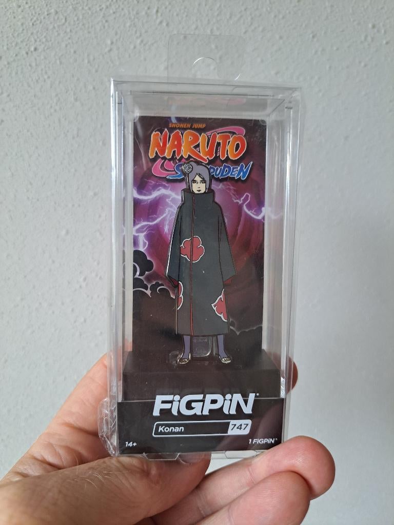 Konan FigPin van metaal Naruto Shippuden, Verzamelen, Speldjes, Pins en Buttons, Ophalen of Verzenden, Nieuw, Figuurtje, Speldje of Pin