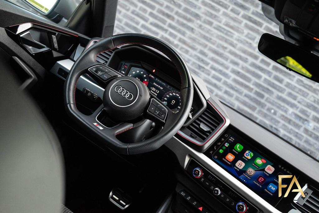 Audi A1 Sportback 40 TFSI S Line 204PK|Sfeer|SLine, Auto's, 15 km/l, 4 cilinders, 1984 cc, Leder en Stof