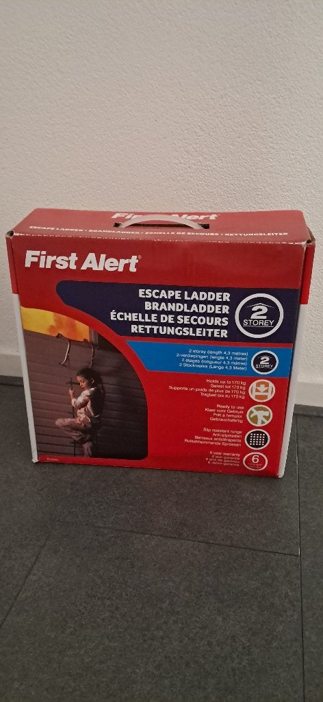 Vluchtladder, Nieuw, Ophalen of Verzenden, Ladder, Opvouwbaar of Inschuifbaar