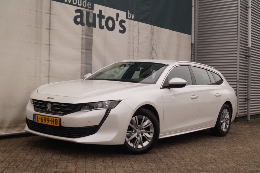 Peugeot 508 SW 1.2 PureTech 130pk Automaat Active Pack -ECC-, Auto's, Stof, Gebruikt, Euro 6, 1199 cc