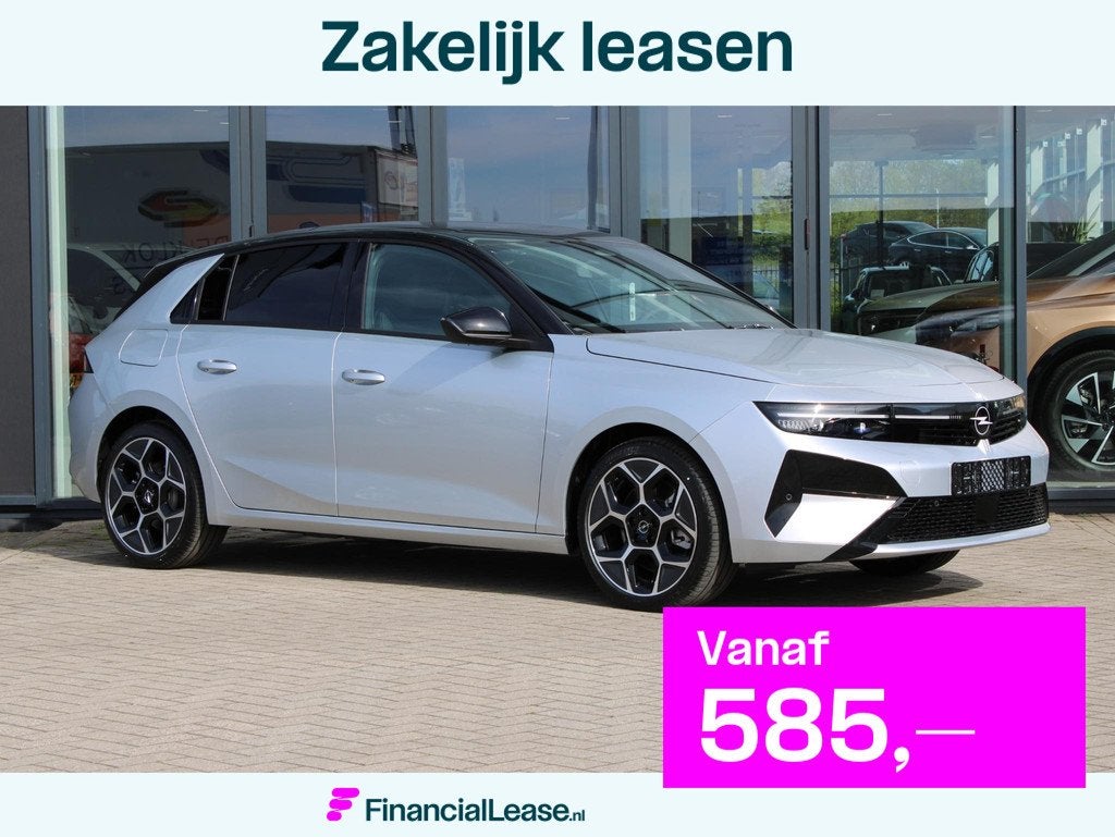 Opel Astra 1.6 Turbo Plug In Hybrid Ultimate VOORRAAD KORTIN, Auto's, Opel, Bedrijf, Lease, Financial lease, Astra, ABS, Achteruitrijcamera