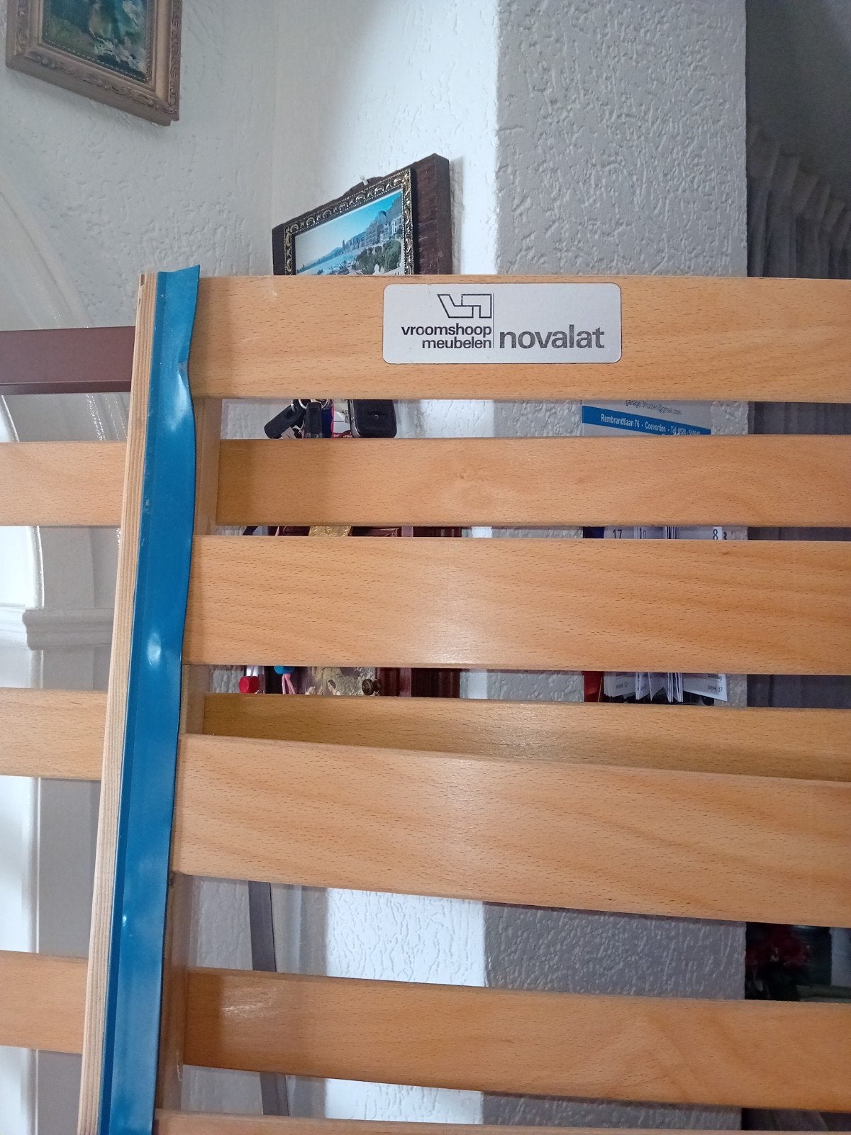 Lattenbodem 90x200 cm - Vroomshoop Novalat, Ophalen, Gebruikt, 90 cm, Eenpersoons