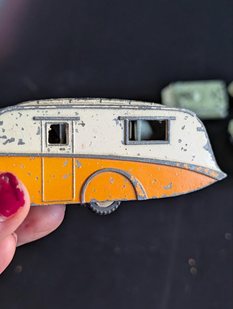 Vintage aanhanger Dinky Toys, Overige merken, Gebruikt, 1:50 of kleiner, Overige typen
