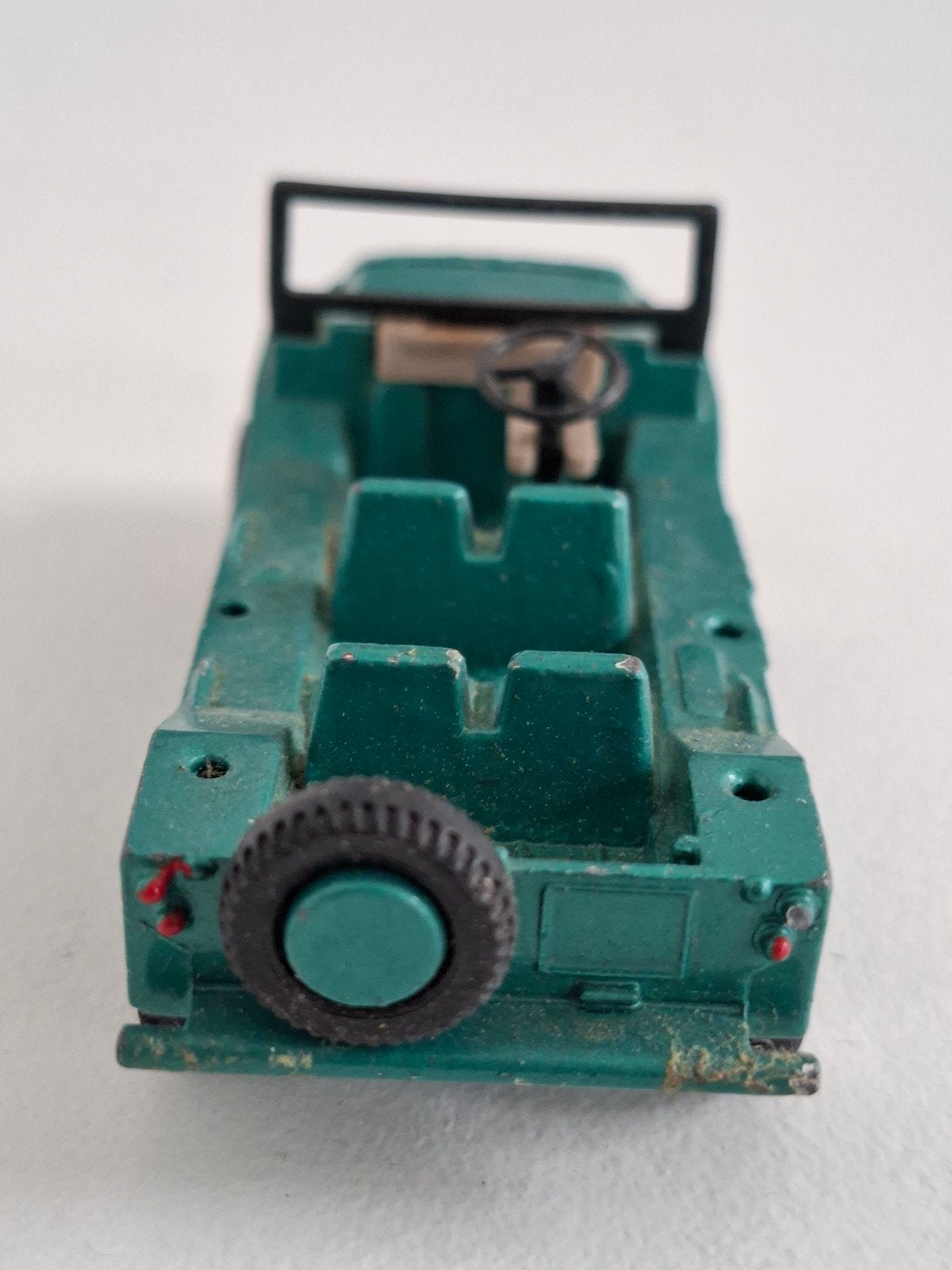 Vintage Dinky Toys Austin Mini Moke  Groen, Ophalen of Verzenden, Gebruikt, Auto, Dinky Toys