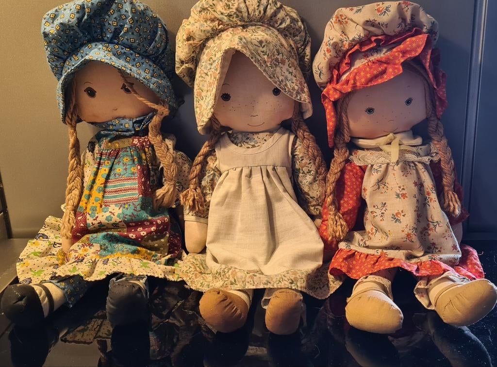 Vintage Holly Hobbie Poppen Set - 2 Stuks, Ophalen of Verzenden, Gebruikt, Overige typen
