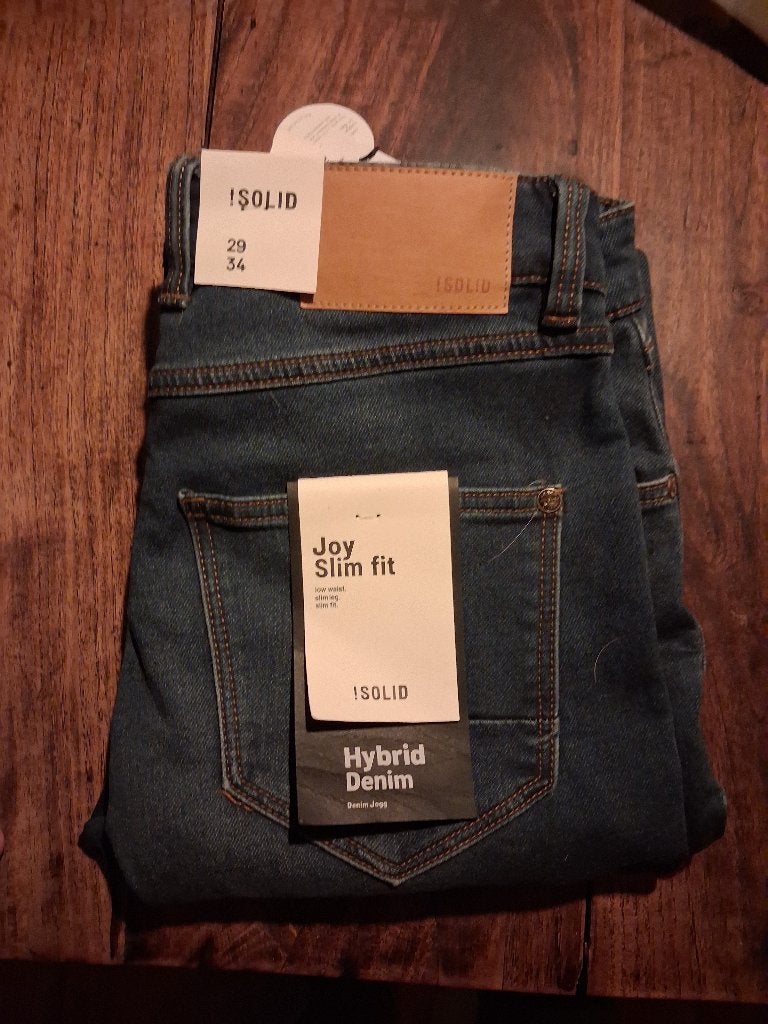 Nieuwe spijkerbroek slim fit, Ophalen of Verzenden, Nieuw, Blauw, Overige jeansmaten