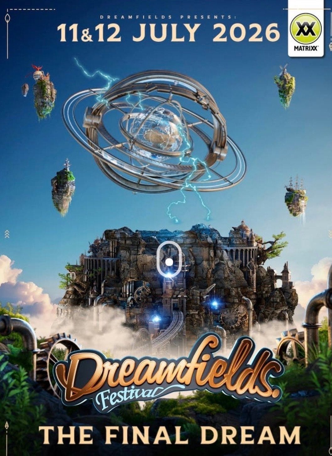 Dreamfields 2026 2 combikaarten voor 2 dagen, Twee personen