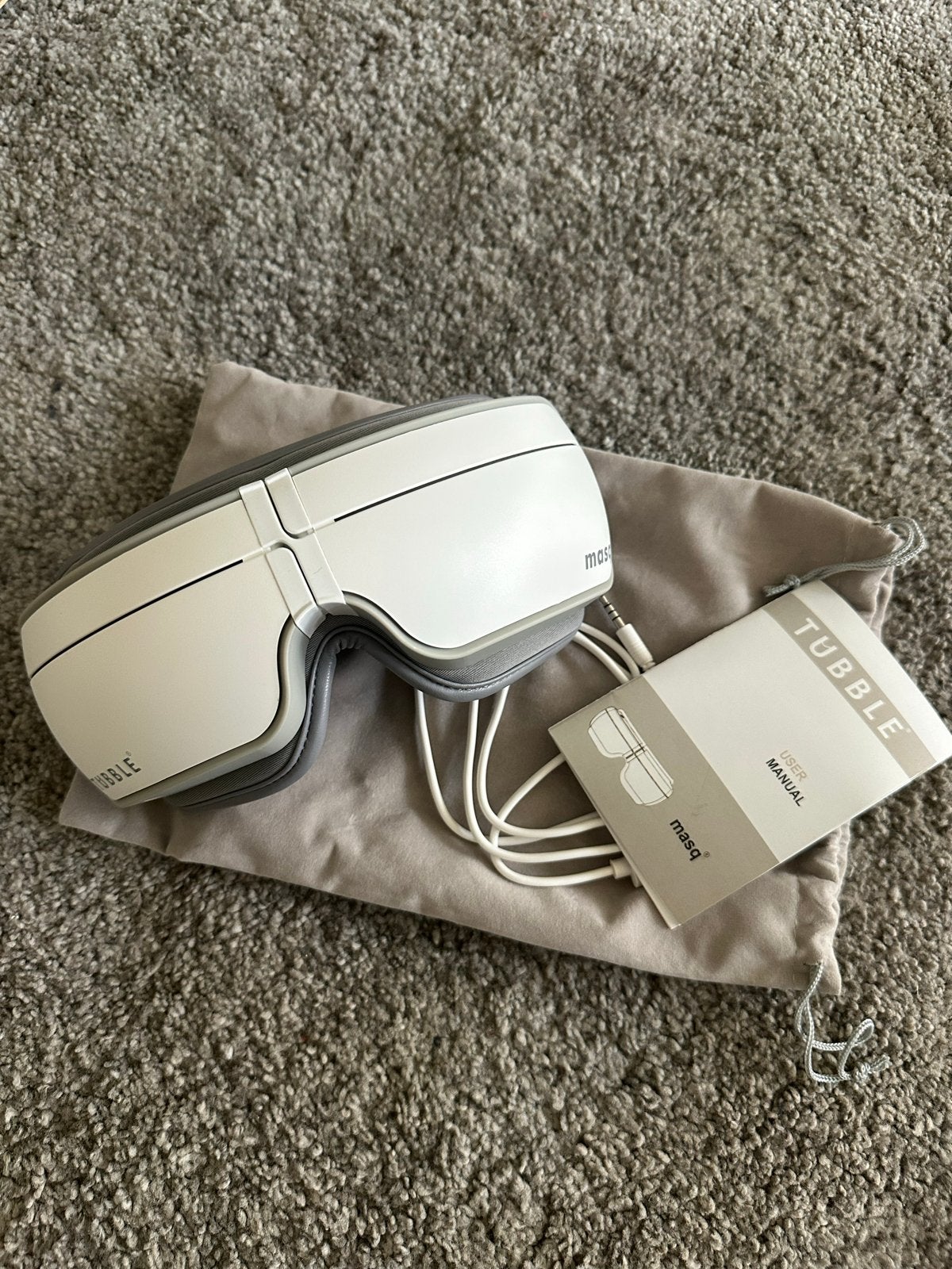 Tubbe Massage Masker - Oog- en gezichtsmassage, Ophalen, Zo goed als nieuw, Apparaat