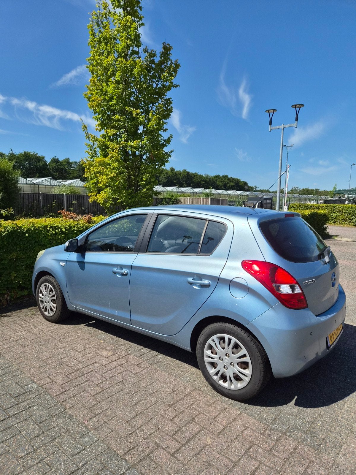 Hyundai i20 1.2 5-DRS 2010 Blauw Navigatie Camera Nieuwe APK, Auto's, 450 kg, 31 €/maand, 4 cilinders, Blauw