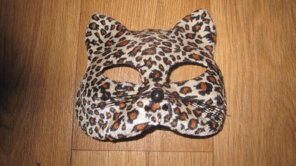 Poezenmasker en zwarte cape Catwoman-Zorro-Ridder-, Ophalen of Verzenden, Nieuw, 122 t/m 128, Jongen of Meisje