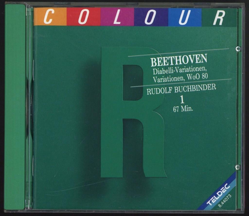 Beethoven: Diabelli Variationen. Buchbinder, piano, Ophalen of Verzenden, Classicisme, Zo goed als nieuw, Kamermuziek