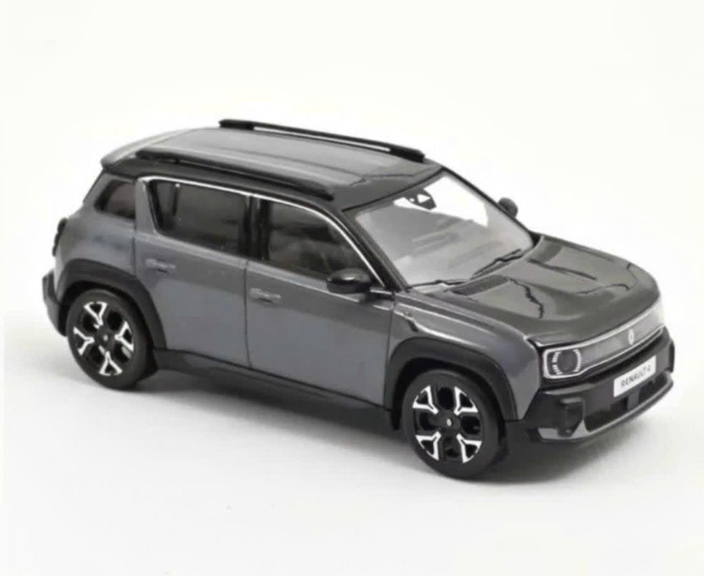 Renault 4 E-Tech Electric '25 Grijs 1:43 1/43 NOREV R 510061