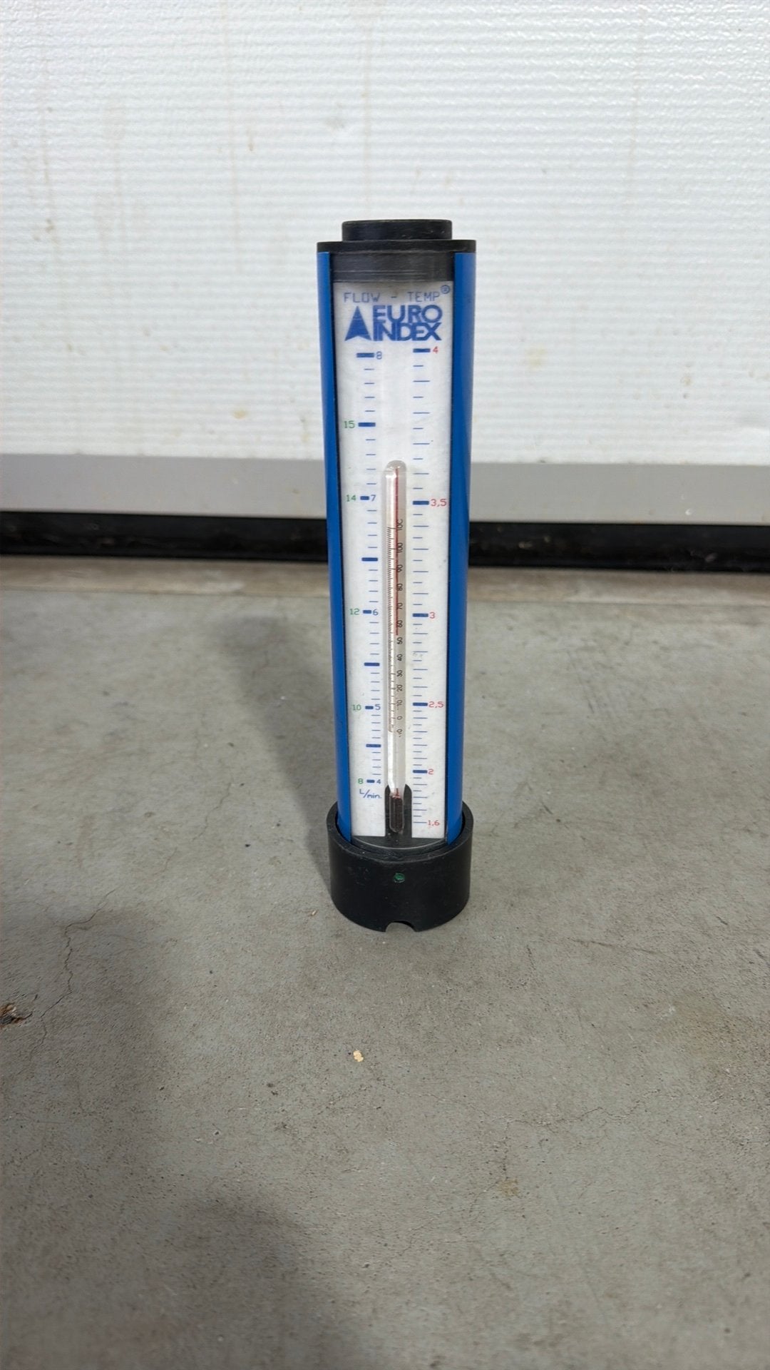 Euro Index Flow-Temp Meter - Debiet- en Temperatuurmeter, Ophalen of Verzenden, Gebruikt, Overige meters