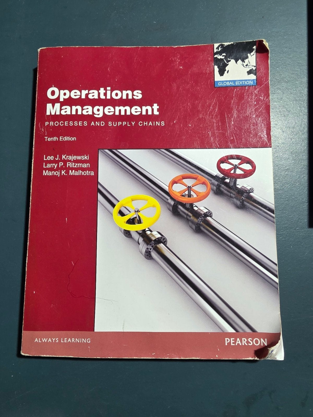 Operations Management: Processes and Supply Chains (10e), Gelezen, Lee J. Krajewski, Larry P. Ritzman, Manoj K. Malhotra, Gamma