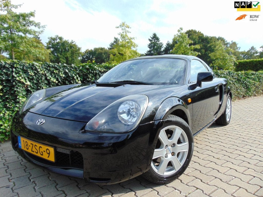 Toyota MR 2 1.8-16v VVT-i , Hardtop , Airco / Elec.Pakket /, Auto's, Automaat, 4 cilinders, Cabriolet, Zwart