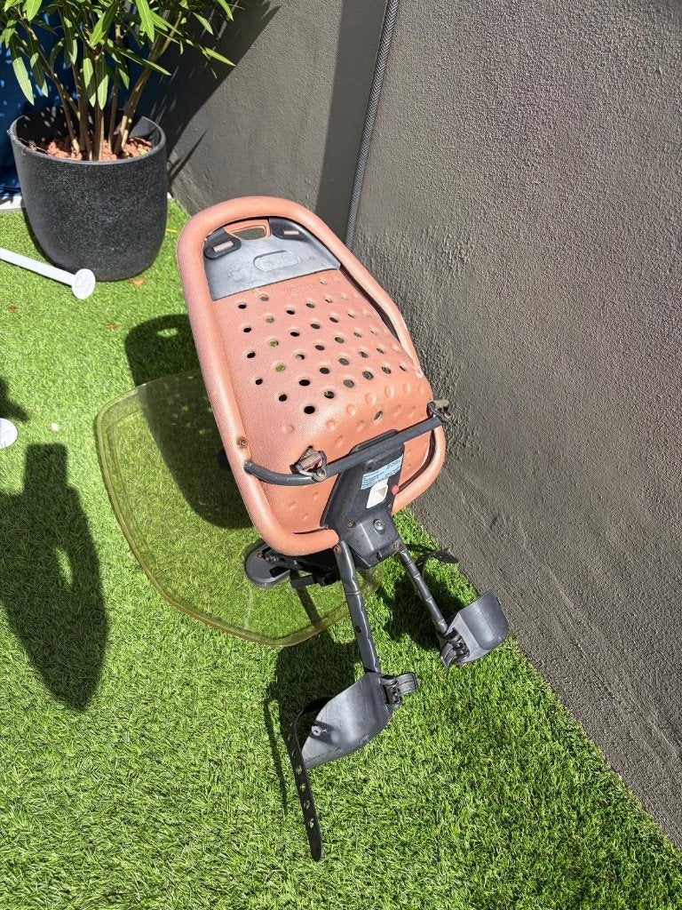 Yepp Mini fietsstoeltje voorop inclusief windscherm, Ophalen, Yepp, Voorzitje, 0 t/m 13 kg
