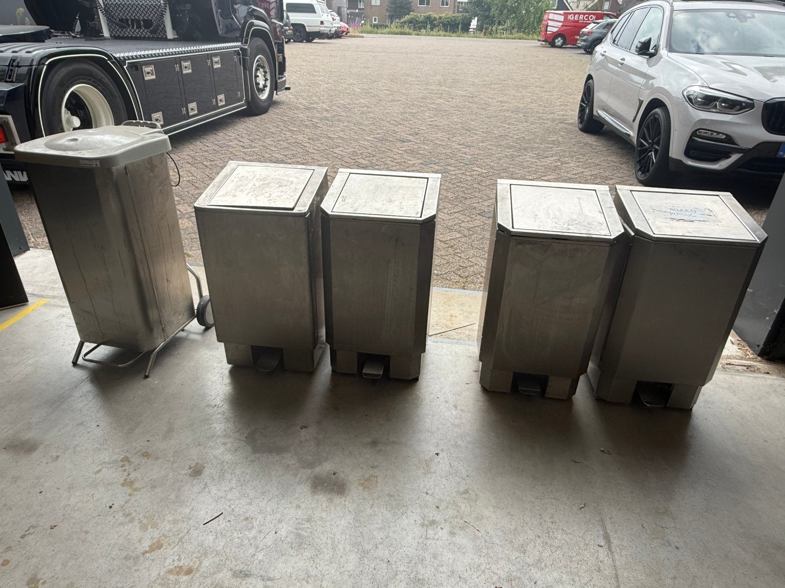5 kliko’s Josto 120L, Ophalen, Gebruikt, Met pedaal, 40 liter of meer
