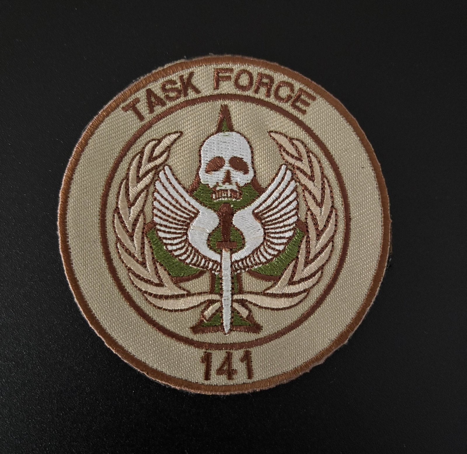 US Army task force 141 patch (velcro), Verzamelen, Ophalen of Verzenden, Landmacht, Amerika, Embleem of Badge