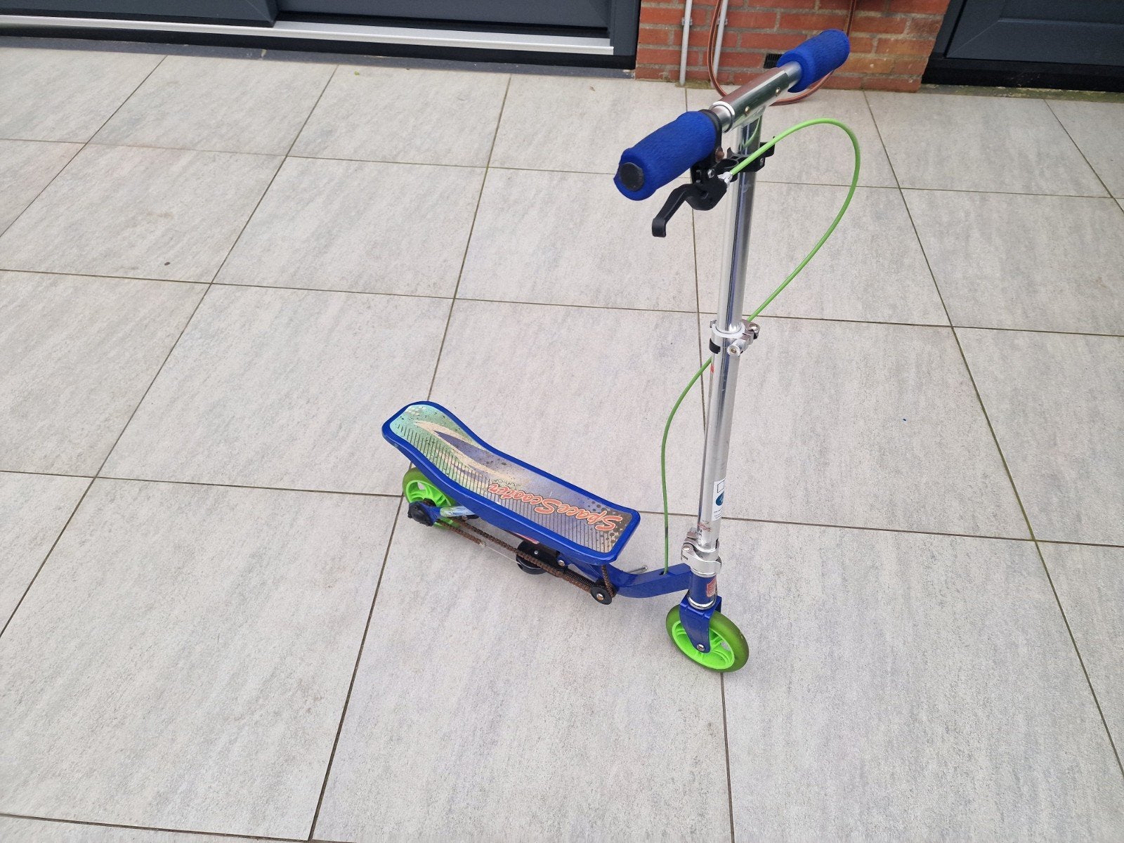Space Scooter - Blauw/Groen, Ophalen, Gebruikt, Overige typen, Space Scooter